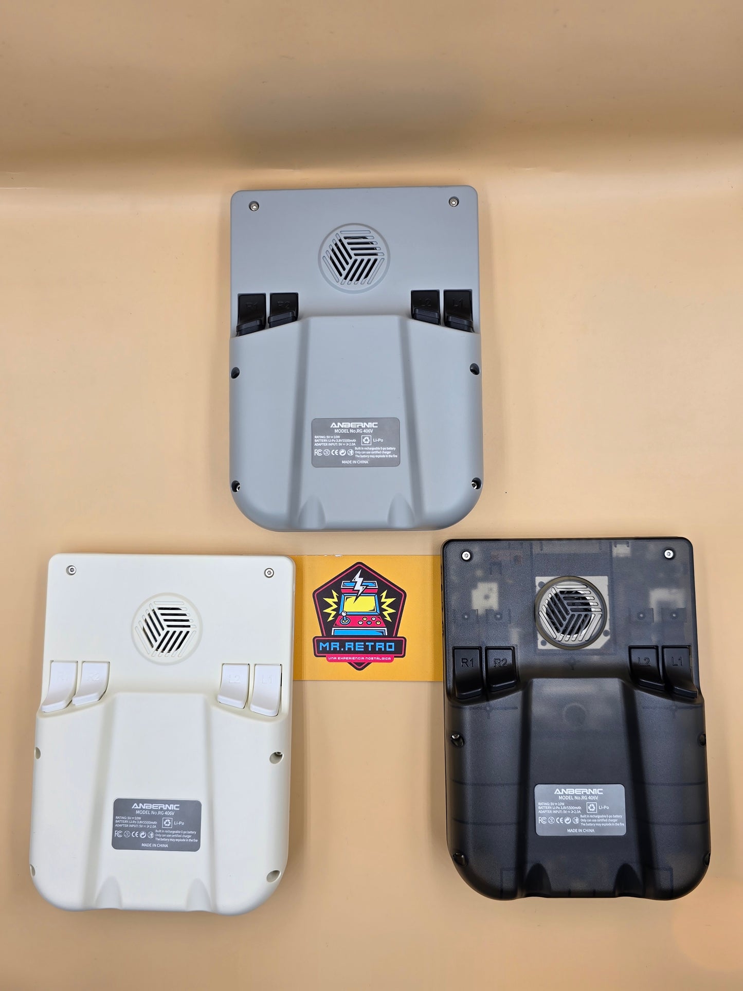 MR.Consola Retro Emuladora Portátil Anbernic RG406V